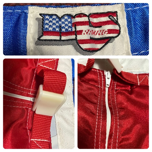 Vintage MS Racing Honda Motorcross BMX Supercross Pants Made In USA Red - Picture 5 of 14